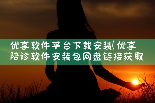 优享软件平台下载安装